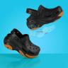 Черные сабо Crocs Bubble Crush Clog