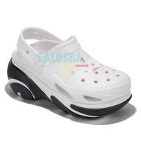 Белые сабо Crocs Bubble Crush Clog