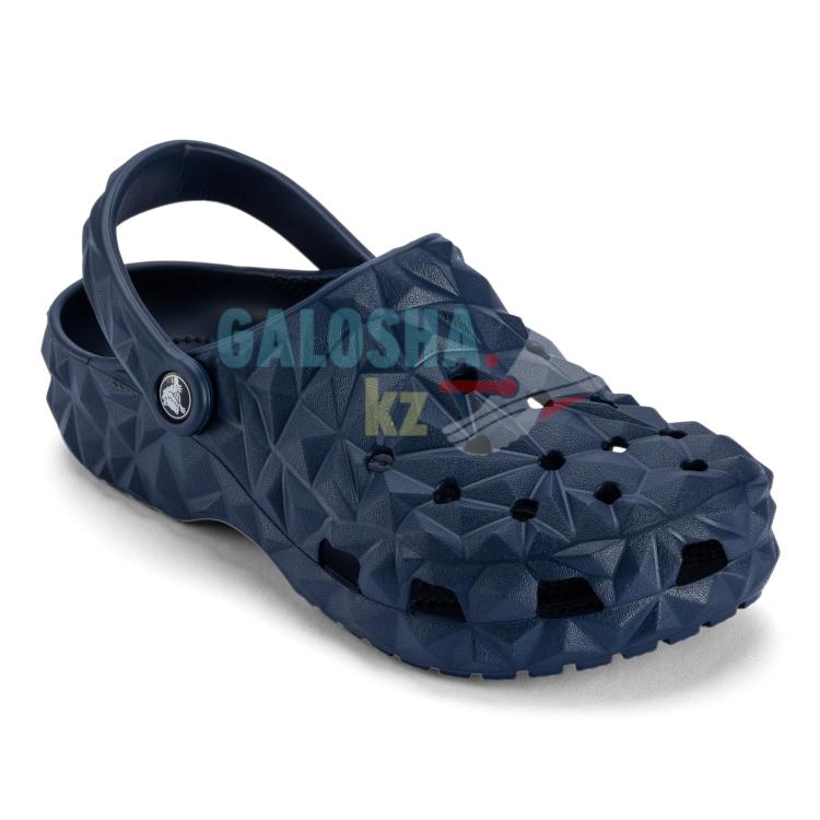 Синие  Crocs Classic Geometric Clog