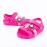 Розовые  сандалии для девочек CROCS Kids' Keeley Charm Sandal