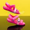 Розовые  сандалии для девочек CROCS Kids' Keeley Charm Sandal