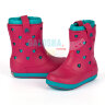Малиновые резиновые  сапоги для девочек Girls' Crocs Crocband Airy Hearts Boot PS