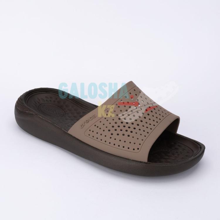 Коричневые шлепанцы CROCS LiteRide™ Slide