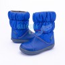 Детские синие сапоги CROCS Kids’ Winter Puff Boot