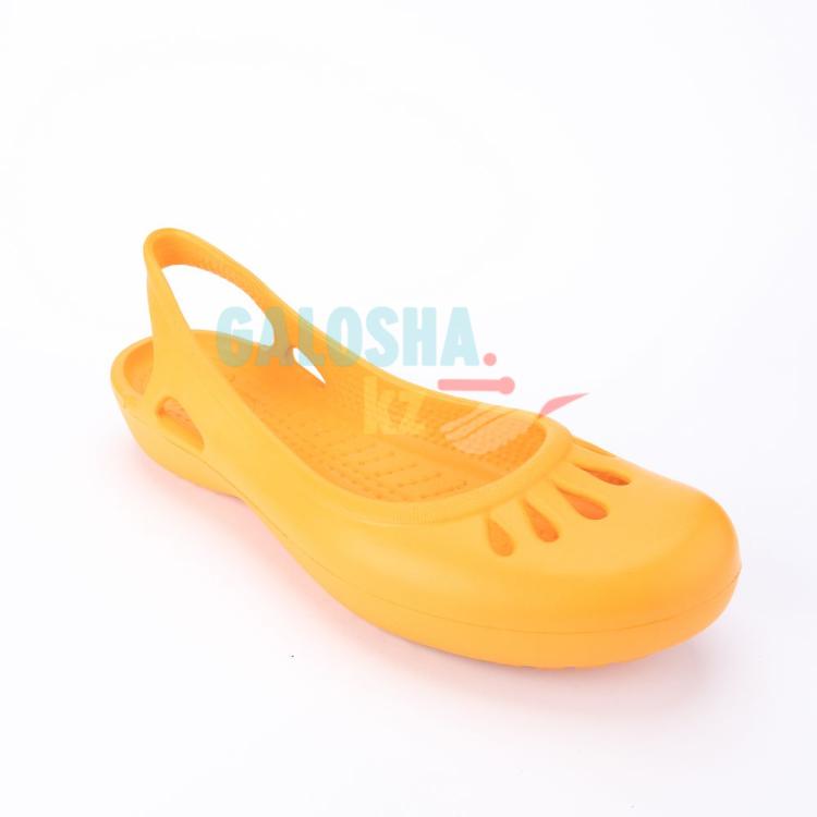 Оранжевые балетки CROCS Women's Kadee Slingbacks