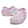 Розовые сабо Crocs Classic Floral Cut Out Clog