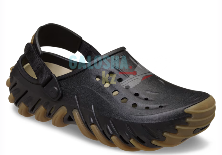 Сабо Черный Crocs Echo Gum RO Clog