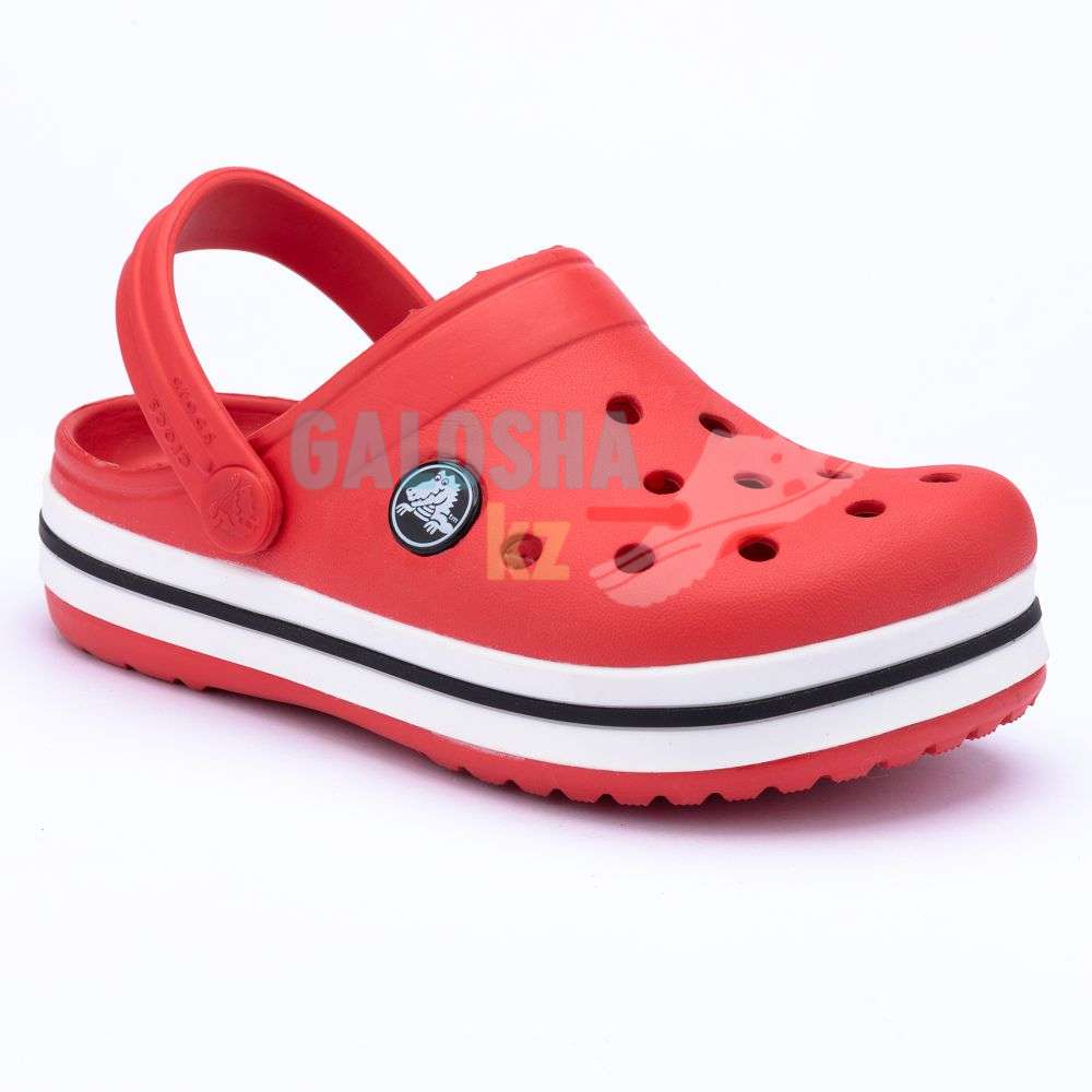 Red crocband clearance crocs