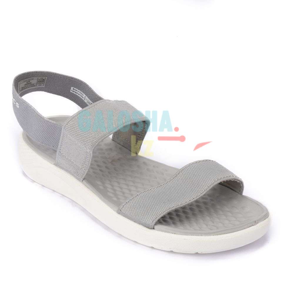 Crocs Literide Stretch Sandal Купить Серые босоножки Crocs Women's