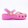 Розовый сандалии для девочек CROCS Karin Clog Watermelon Pink Girls