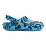Сабо Синий камуфляж Bape x Crocs Classic Clog Сабо Синий камуфляж Bape x Crocs Classic Clog