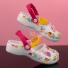 Белые сандалии для девочек CROCS Karin Cupcake Clog Girls
