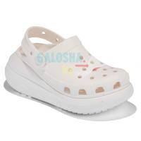 Белые Crocs Classic Crush Clog