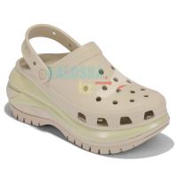 Бежевые Crocs Classic Mega Crush Clog