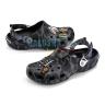 Сабо Черный камуфляж Bape x Crocs Classic Clog
