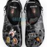 Сабо Черный камуфляж Bape x Crocs Classic Clog