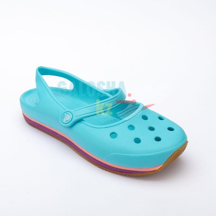 Женские сандалии лазурного цвета CROCS Women's Retro Mary Jane