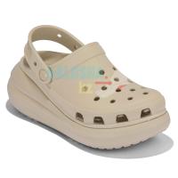 Бежевые Crocs Classic Crush Clog