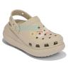Бежевые Crocs Classic Crush Clog