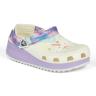 Белые c фиолетовым Сабо  CROCS Classic Hiker Clog