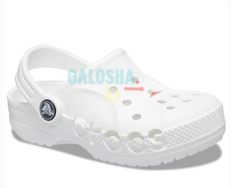 Белые сабо Crocs Kids Baya Clog