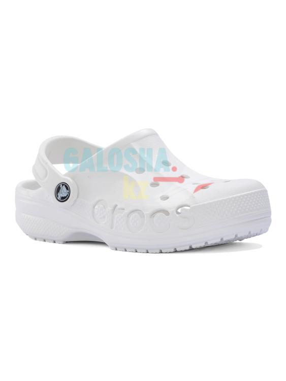 Белые сабо Crocs Kids Baya Clog
