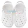 Белые сабо Crocs Kids Baya Clog