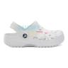 Белые сабо Crocs Kids Baya Clog