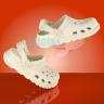 Белый мел Crocs Duet Max II Clog