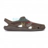 Мужские каралки темно-коричневые  Crocs Men's Swiftwater Mesh Wave Sandal 