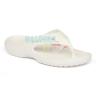 Белые шлепанцы Crocs Women's Men's Baya Flip Flop
