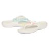 Белые шлепанцы Crocs Women's Men's Baya Flip Flop