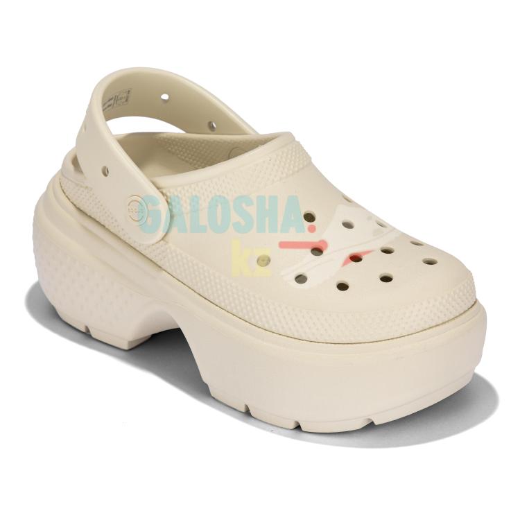 Бежевые Сабо Crocs Stomp Clogs