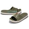 Хаки шлепанцы CROCS Bayaband Slide