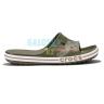 Хаки шлепанцы CROCS Bayaband Slide