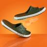 Хаки шлепанцы CROCS Bayaband Slide