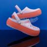 Женские фиалковые сабо CROCS Crocband™ Platform Clog