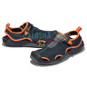  Мужские сандалии сине-оранжевые  CROCS Men’s Swiftwater™ Mesh Deck Sandal