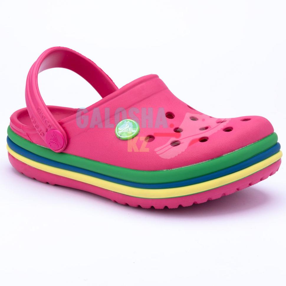 CROCS Kids Crocband Rainbow Band Clogs