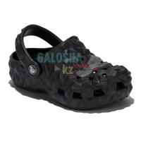 Детские черные Crocs Kids Classic Geometric Clog