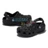 Детские черные Crocs Kids Classic Geometric Clog