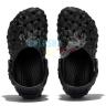 Детские черные Crocs Kids Classic Geometric Clog