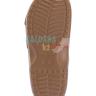 Коричневые сандалии Crocs Metallic Buckle Saturday Sandal