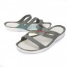 Женские серые шлепанцы CROCS Women's Swiftwater™  Sandal