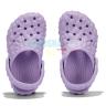 Детские фиолетовые Crocs Kids Classic Geometric Clog