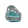 Серебряные сандалии Эльза Kids' Crocs Isabella Frozen Northern Lights Sandal 