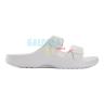  Белые сандалии Crocs Saturday Enamel Buckle Sandal 