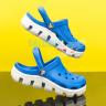 Детские синие сабо CROCS Kids Duet Sport Clog