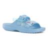 Голубые сандалии Crocs Saturday Enamel Buckle Sandal 