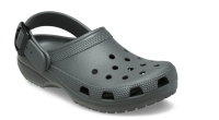 Серые Crocs Classic Enamel Buckle Clog